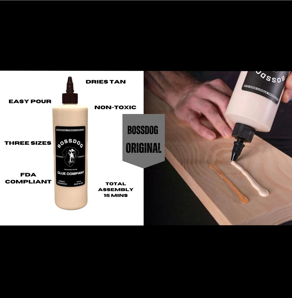 16 fl oz BOSSDOG Wood Glue /Tan - Image 6
